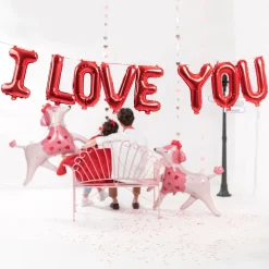 Best PartyDeco sp. z o.o. Bogstavsballoner I Love You