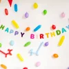 Folat B.V. Bogstavsguirlande Happy Birthday i filt - Oppyntning