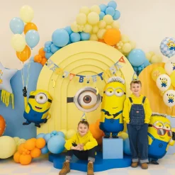PartyDeco sp. z o.o. Bogstavsguirlande Happy Birthday Minions - Oppyntning
