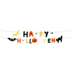Folat B.V. Bogstavsguirlande Happy Halloween - Oppyntning