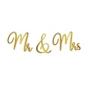 Globos Europe B.V. Bogstavsguirlande Mr & Mrs - Oppyntning