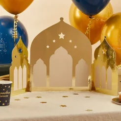 CG Global Products Ltd Borddekoration Eid Mubarak Tempel Guld - Oppyntning