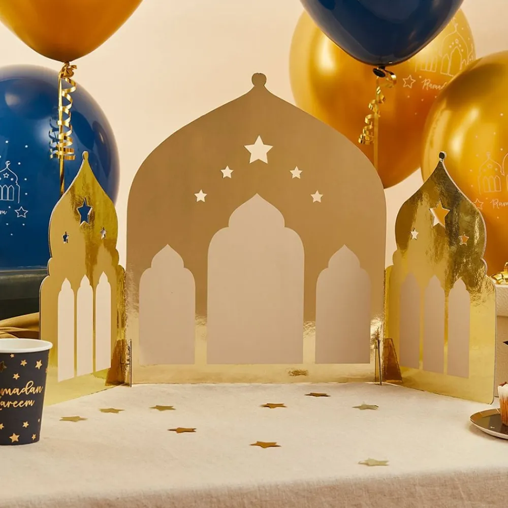 CG Global Products Ltd Borddekoration Eid Mubarak Tempel Guld - Oppyntning