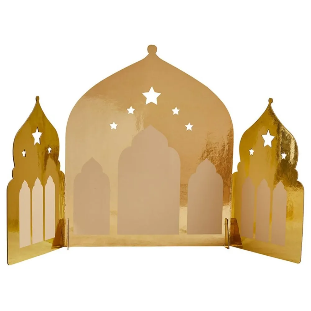 CG Global Products Ltd Borddekoration Eid Mubarak Tempel Guld - Oppyntning