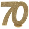 Outlet Santex Borddekoration 70 Glitter Guld