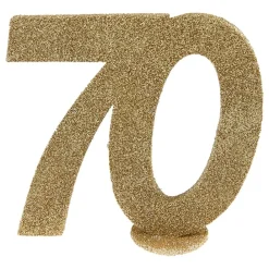 Outlet Santex Borddekoration 70 Glitter Guld