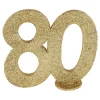 Santex Borddekoration 80 Glitter Guld - Oppyntning|Borddækning
