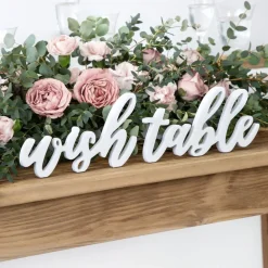 Outlet PartyDeco sp. z o.o. Borddekoration Wish Table Hvid