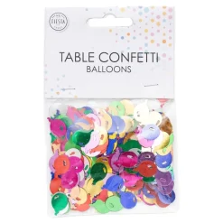 Best Globos Europe B.V. Bordkonfetti Balloner Farvemix Metallic