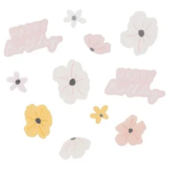 Hot Ginger Ray Ltd Bordkonfetti Happy Birthday Floral