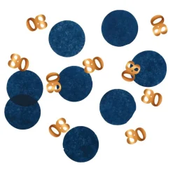 Folat B.V. Bordkonfetti Happy 80th True Blue - Oppyntning|Borddækning