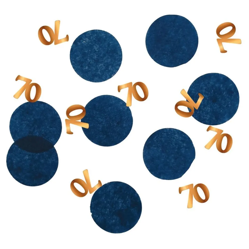 New Folat B.V. Bordkonfetti Happy 70th True Blue