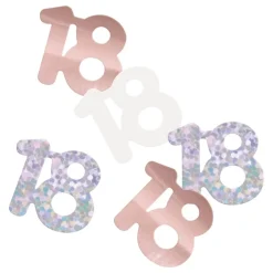 Unique UK Inc t/as Unique Party Bordkonfetti 18 Rosaguld - Oppyntning|Borddækning