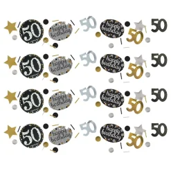 Best Reithmüller Europe GmbH Bordkonfetti 50 Sølv/Guld Glitter