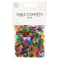 Globos Europe B.V. Bordkonfetti Tal Multifarvet Metallic - Oppyntning|Borddækning