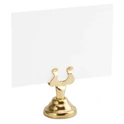 PartyDeco sp. z o.o. Bordkortholdere Guld Metallic