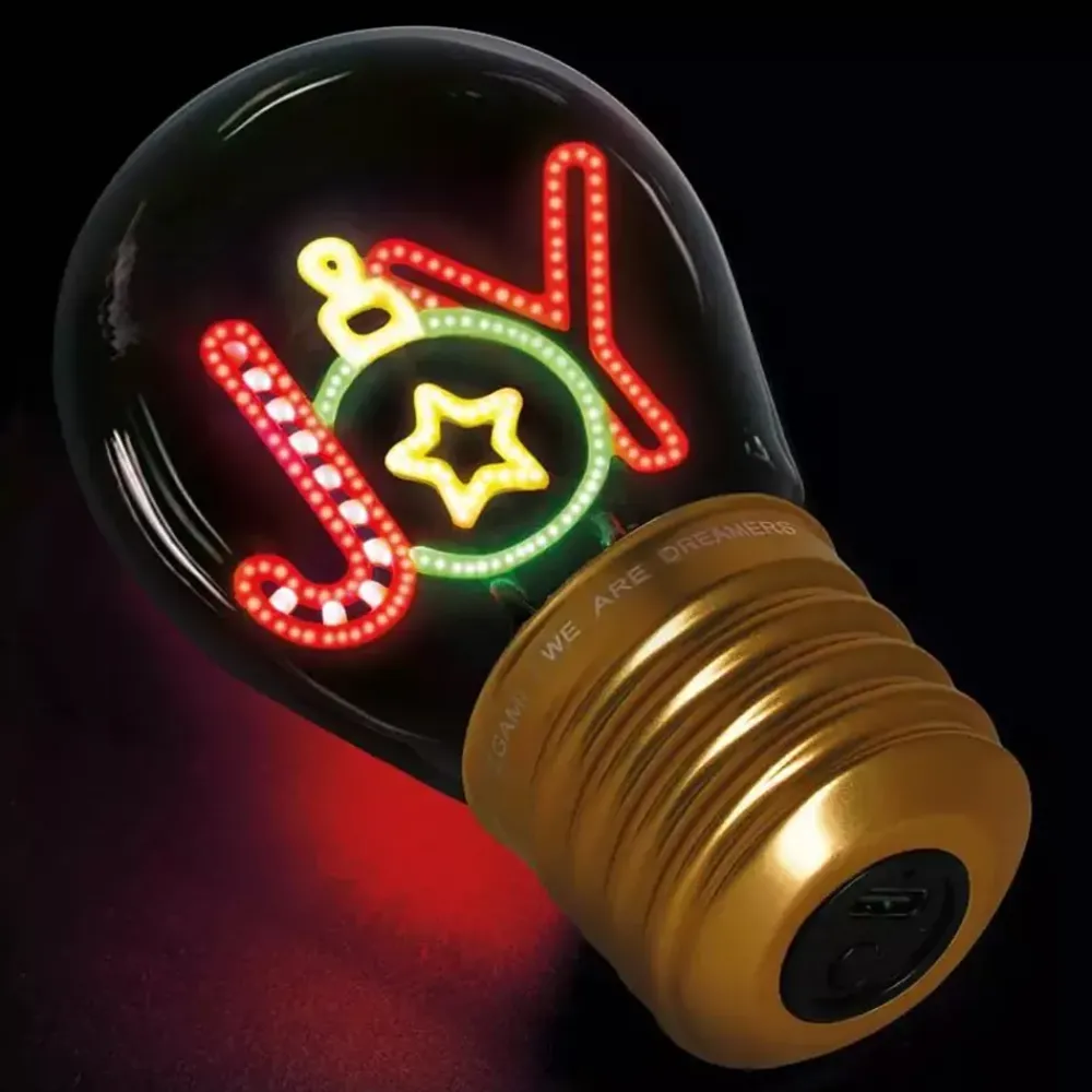 Kidek AB Bordlampe Glødepære Joy - Oppyntning|Hjem & Husholdning