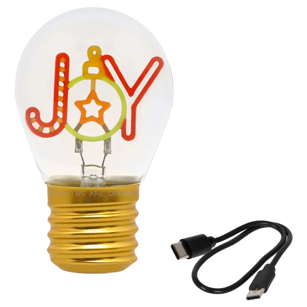 Kidek AB Bordlampe Glødepære Joy - Oppyntning|Hjem & Husholdning