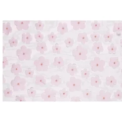 Online PartyDeco sp. z o.o. Bordløber Blomster Lyserød Pastel