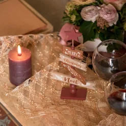 Sale Santex Bordløber Deluxe Roséguld