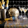 PartyDeco sp. z o.o. Bordløber i Net Guld Metallic - Borddækning