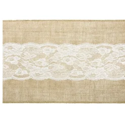 Online PartyDeco sp. z o.o. Bordløber Jute med Blonde