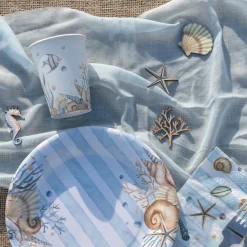 Discount Santex Bordløber Muslin Lyseblå