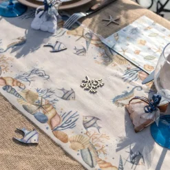 Santex Bordløber Shellfish - Borddækning