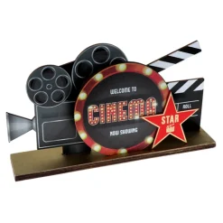 Clearance Santex Bordsdekoration Cinema