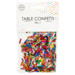 Outlet Globos Europe B.V. Bordskonfetti Tal 1 Farvemix Metallic
