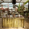 Boland Party Partners B.V. Bordskørt Metallic Guld - Festtilbehør|Oppyntning