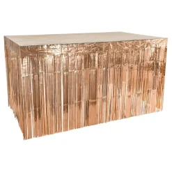 Online Boland Party Partners B.V. Bordskørt Metallic Roséguld