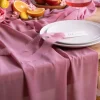 PartyDeco sp. z o.o. Bordsløber Chiffon Lyserød - Oppyntning|Borddækning