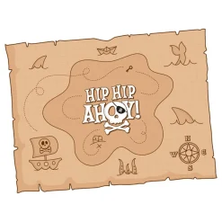 Discount Globos Europe B.V. Bordstabletter Pirat Hip Hip Ahoy