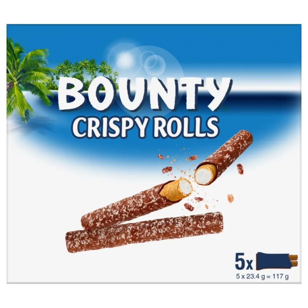 USA Godis AB Bounty Crispy Rolls - Slik|Kolonial