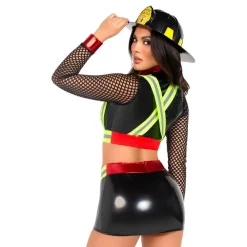 Hot Leg Avenue Europe Brandmand Five Alarm Deluxe Kostume