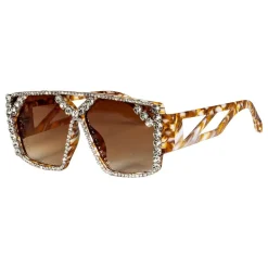 Discount Wilbers Karnaval B.V. Briller Brune med Strass