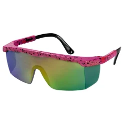 Wilbers Karnaval B.V. Briller 80'erne Pink - Tøj|Accessories