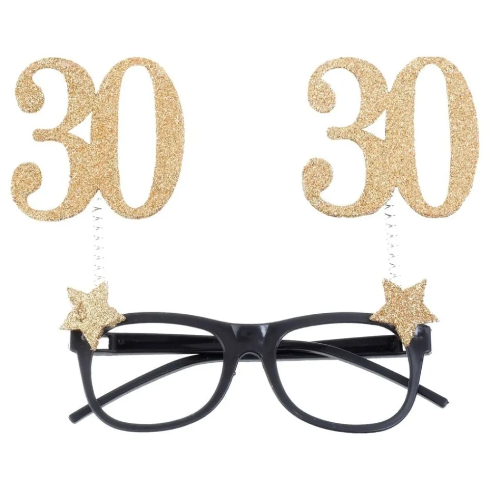 Santex Briller 30 Guld - Tilbehør|Accessories