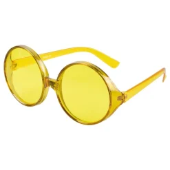 Wilbers Karnaval B.V. Briller Runde Store Gule - Tilbehør|Accessories