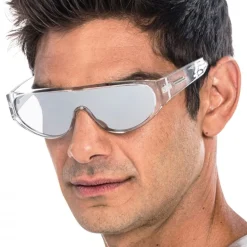 New CHAKS Briller Transparent med Spejlglas