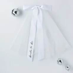 CG Global Products Ltd Brudeslør Bride to Be med Sløjfe - Hatte