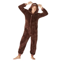 Hot SillySanta A/S Brun Bjørn Onesie