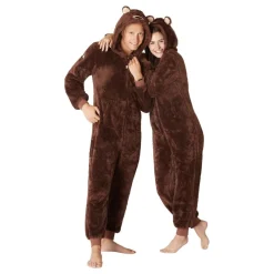 Hot SillySanta A/S Brun Bjørn Onesie