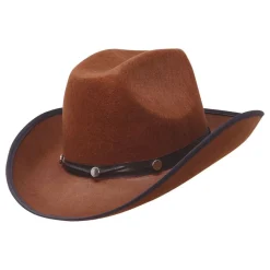 Fiestas Guirca, S.L Brun Cowboyhat - Tilbehør|Hatte