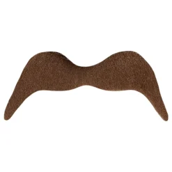 Rubies Netherland B.V. Brun Hippie Moustache - Tilbehør|Kostumetema