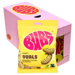 ERT Godis AB BUBS Banana Toffee Ovals Økonomipakke - Slik
