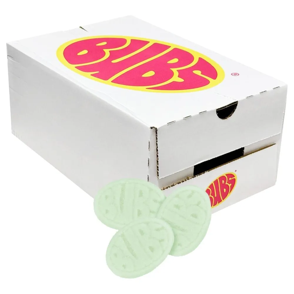 New USA Godis AB BUBS Cool Fruity Pear Mini Økonomipakke