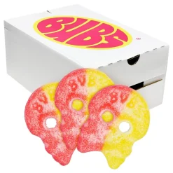 ERT Godis AB BUBS Lemon Raspberry Skalle Økonomipakke - Slik
