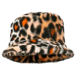 Clearance Widmann S.r.l. Bucket Hat i kunstpels Leopard